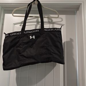 Under Armour Black Tote with White Logo